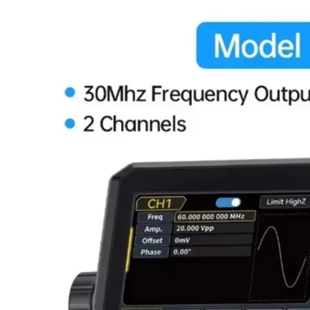 Dual Channel Arbitrary Waveform Function Generator 60Mhz - TSG6020 60MHz Çift Kanallı Fonksiyon Jeneratörü