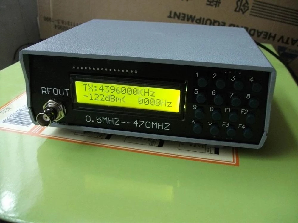 Rf Signal Generator 0.5Mhz To 470Mhz - 0.5Mhz-470Mhz RF Sinyal Jeneratörü Metre Test