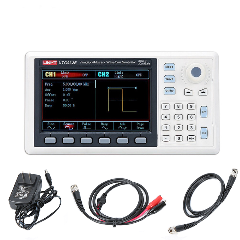 Dual Channel Arbitrary Waveform Function Generator 60Mhz - UTG962E Fonksiyonu İsteğe Bağlı Dalga Formu