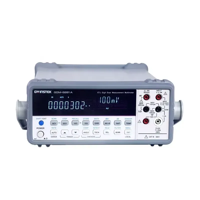 Benchtop Digital Multimeter 6 1/2 Digit - Çift ekranlı, yüksek hassasiyetli, 1.200.000 sayım
