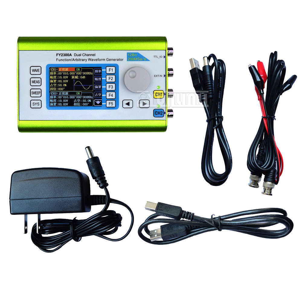 Dual Channel Arbitrary Waveform Function Generator 60Mhz - FY6300 FY2300 Çift Kanallı DDS Fonksiyonlu