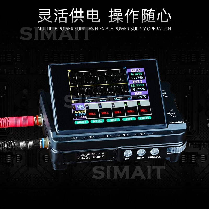 Programmable Linear Dc Power Supply 30V 10A - Miniware MDP-P906 Dijital Güç Kaynağı Ayarlanabilir