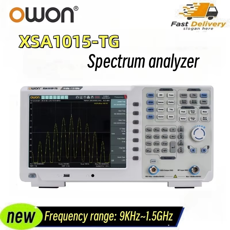 OWON XSA1015P - TG 9kHz - 1Hz  - Spectrum Analyzer Tracking Generator 1.5Ghz incelemesi ve fiyatı