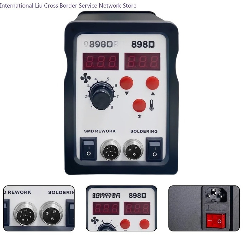898D Lehimleme İstasyonu 2'si  - Smd Rework Station Hot Air Soldering 2 In 1 incelemesi ve fiyatı