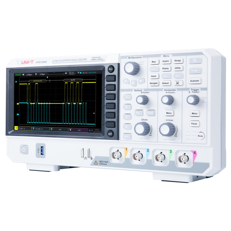 UNI-T UPO1104X 100MHz Dijital  - Digital Storage Oscilloscope 4 Channel 100Mhz incelemesi ve fiyatı