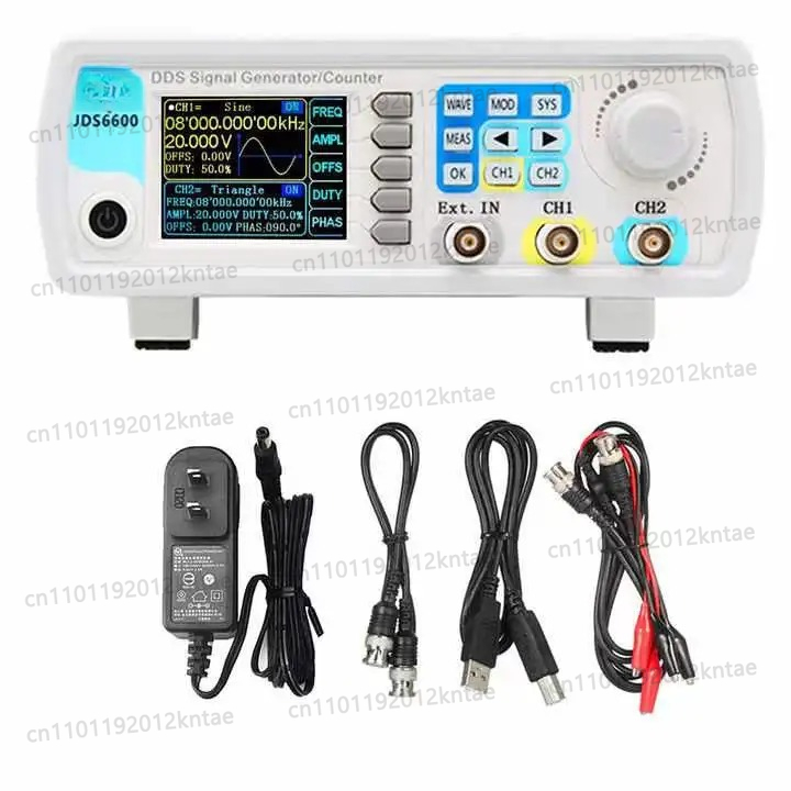 JDS6600 15/30/40/50/60MHz DDS  - Dual Channel Arbitrary Waveform Function Generator 60Mhz incelemesi ve fiyatı