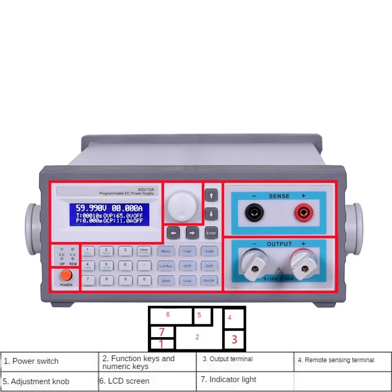 Laboratuvar 30V 60V 150V 200V  - Programmable Linear Dc Power Supply 30V 10A incelemesi ve fiyatı
