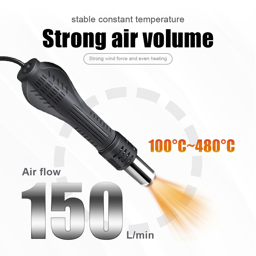 2 in 1 750 W Sıcak Hava Tabanc - Smd Rework Station Hot Air Soldering 2 In 1 incelemesi ve fiyatı
