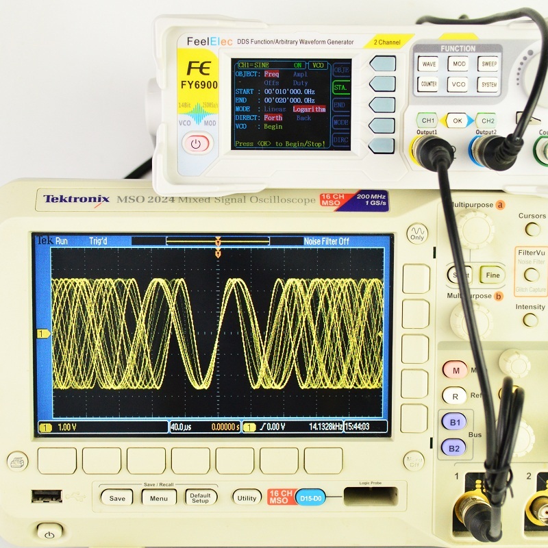 FY6900 Dijital Sinyal Jeneratö - Dual Channel Arbitrary Waveform Function Generator 60Mhz incelemesi ve fiyatı