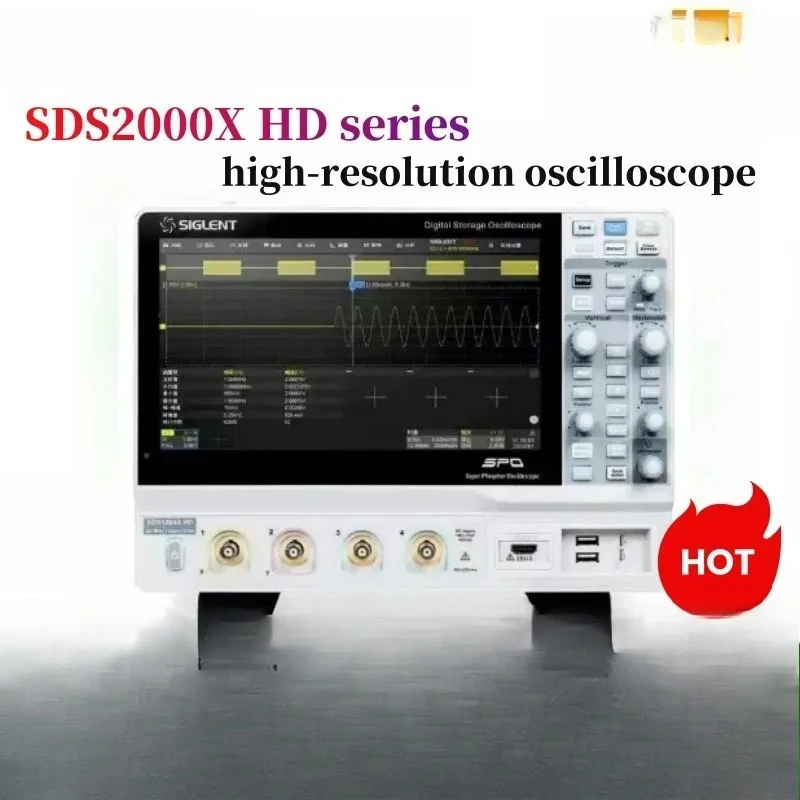 SDS2104X/SDS2204X/2354X HD 4 K - Digital Storage Oscilloscope 4 Channel 100Mhz incelemesi ve fiyatı