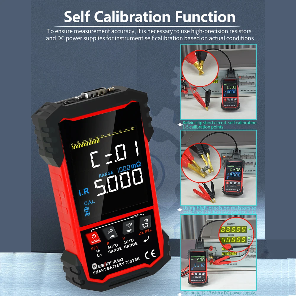 Araç üstü ± 120V dahili direnç - Battery Internal Resistance Tester Four Wire incelemesi ve fiyatı