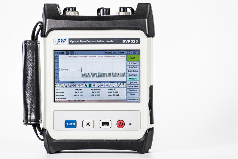 DVP323 1310/1550nm 34/32dB SM  - Optical Time Domain Reflectometer Otdr 1310 1550Nm incelemesi ve fiyatı