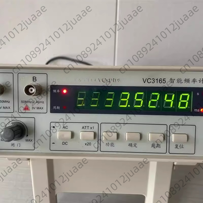 VC3165 Yüksek Çözünürlüklü Say - Benchtop Frequency Counter Meter 2.4Ghz incelemesi ve fiyatı