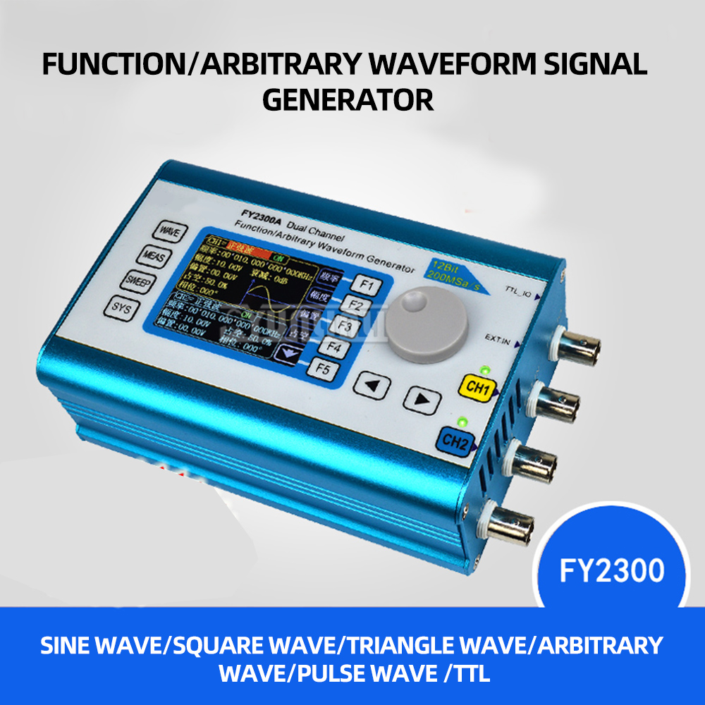 FY6300 FY2300 Çift Kanallı DDS - Dual Channel Arbitrary Waveform Function Generator 60Mhz incelemesi ve fiyatı