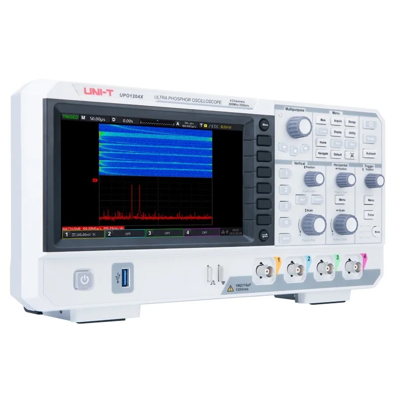 UPO1104X 100MHz Dijital Osilos - Digital Storage Oscilloscope 4 Channel 100Mhz incelemesi ve fiyatı