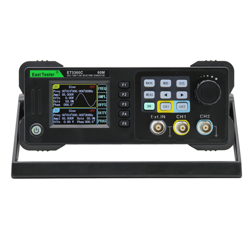 East Tester ET3320C ET3340C ET - Dual Channel Arbitrary Waveform Function Generator 60Mhz incelemesi ve fiyatı