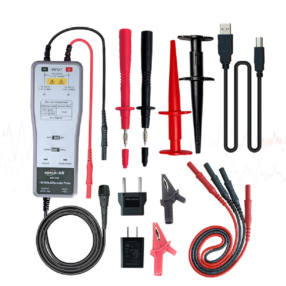 PINTECH DP-210 Yüksek Gerilim  - High Voltage Differential Probe 100Mhz 1300V incelemesi ve fiyatı