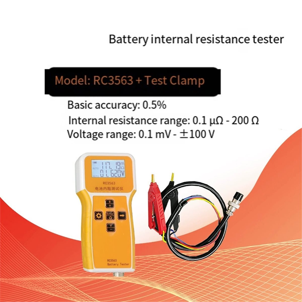 RC3563 Yüksek Dahili Direnç De - Battery Internal Resistance Tester Four Wire incelemesi ve fiyatı