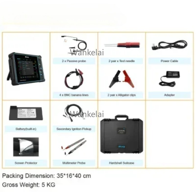 Micsig Otomotiv Tablet Osilosk - Handheld Tablet Oscilloscope Touchscreen 100Mhz incelemesi ve fiyatı